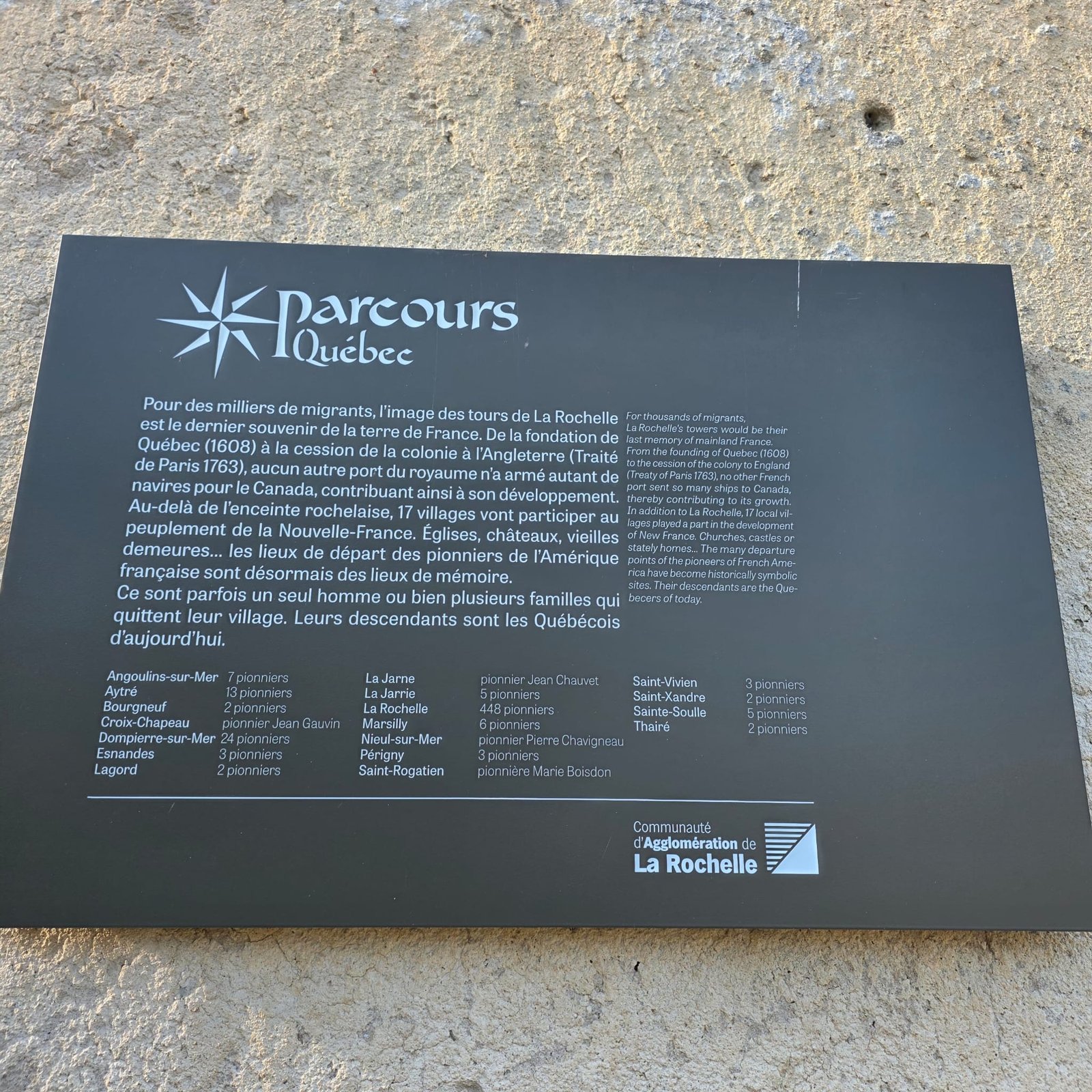 État original en pierre